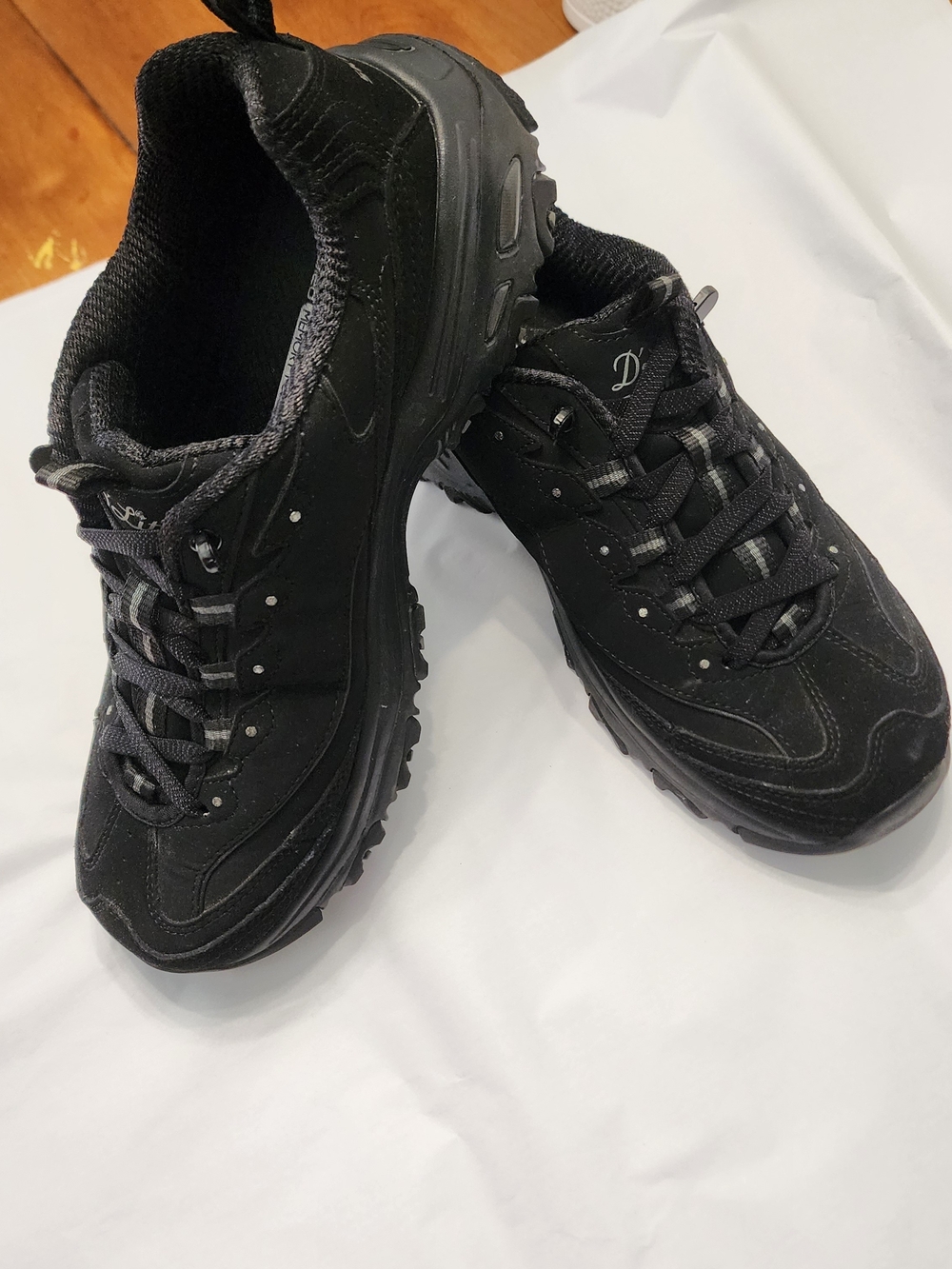 Skechers Black Women's Athletic Trail Sneakers